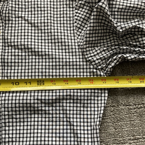 Lauren Ralph Lauren Puff Short Sleeve Gingham Button Down - Picture 11 of 12